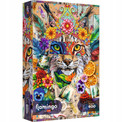 Trefl Puzzle 600 el. Flamingo by Trefl, Kolaż inspiracji