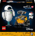 LEGO Disney Pixar 43279 WALL‑E i EVE — Zestaw kolekcjonerski 811 elementów