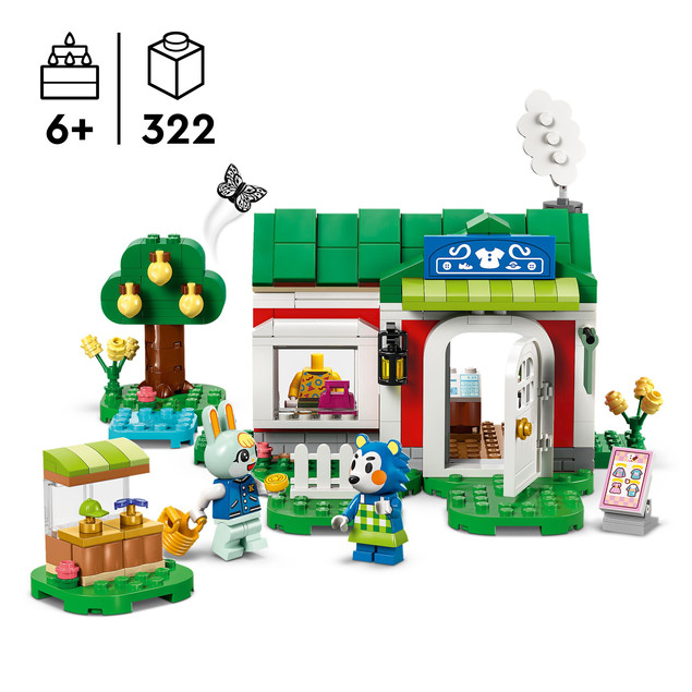 LEGO Animal Crossing - Able Sisters i sklep odzieżowy 77055