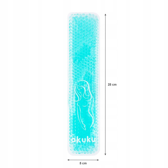 AKUKU Wkładka Żelowa KOMPRES ŻELOWY Do Okolic Intymnych CHŁODZI GRZEJE 683