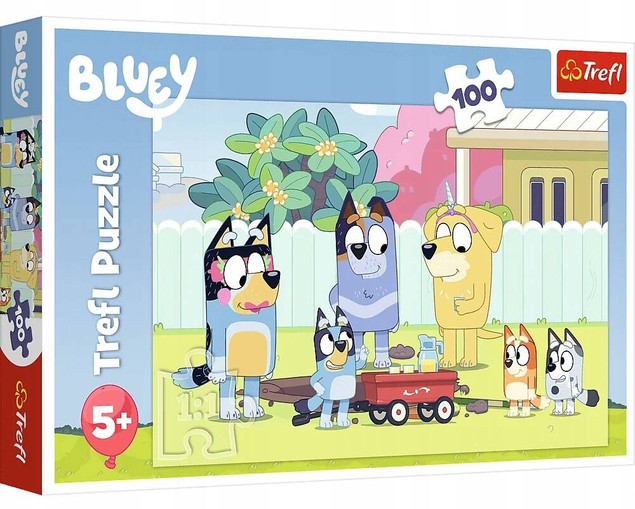 Puzzle Bluey 100 elementów – Trefl