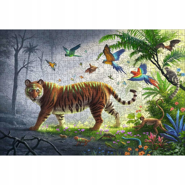 Puzzle Ravensburger JUNGLE TIGER 500 szt. 175147