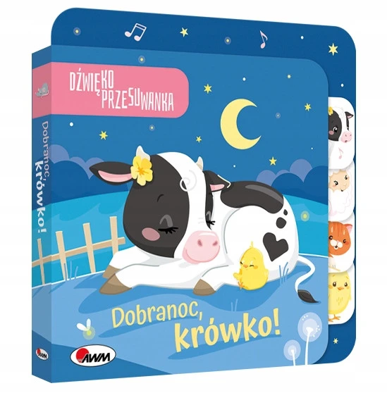 Dźwiękoprzesuwanka Dobranoc krówko