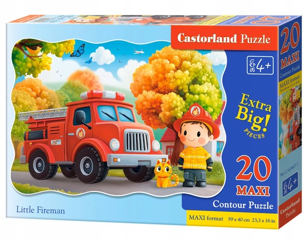Cechy rozwojowe puzzli Castorland