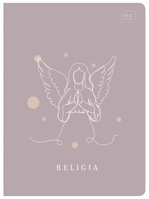 Zeszyt RELIGIA Tematyczny A5 32 Kartki Kratka 70g Interdruk