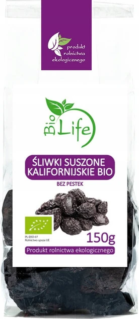Śliwki ekologiczne Biolife 150g