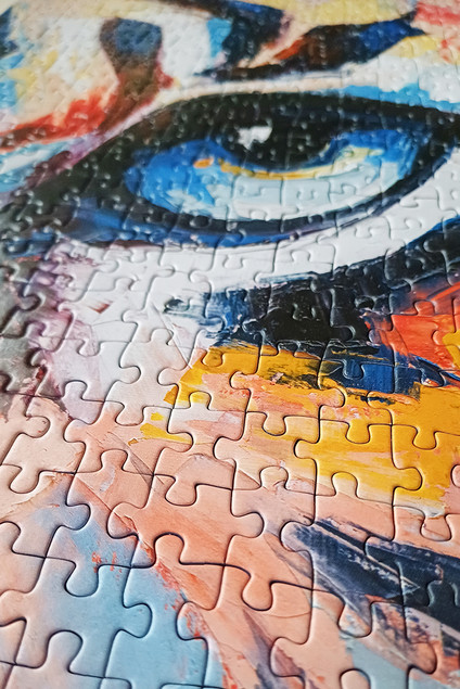 Tactic Puzzle 500 el. Seria Lifestyle: Oko Tygrysa - Designerski Relaks