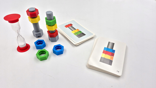 Montessori Gra I Zabawka Edukacyjna - Śrubka Po Śrubce Multigra