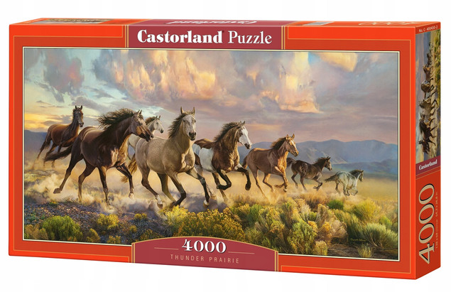 Puzzle Castorland Thunder Prairie 4000 elementów | 139x68 cm