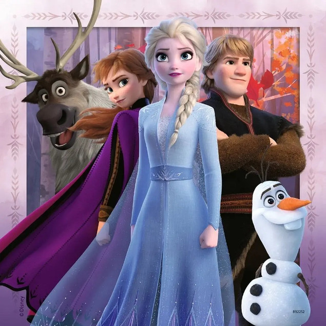 Puzzle Ravensburger 147 elementów Frozen 2 the Journey Starts