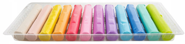Plastelina Szkolna Pastelowa O Zapachu Limonki 12 Kolorów 3+ Astra