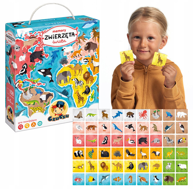 CzuCzu. Memory. Zwierzęta świata