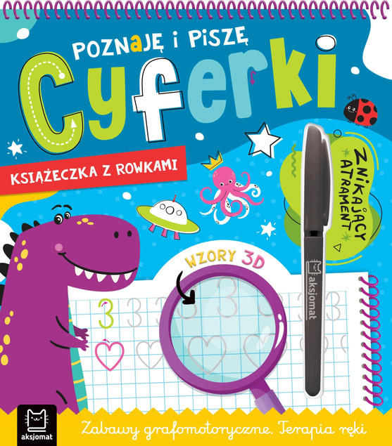 Poznaję i Piszę Cyferki Anna Podgórska – Nauka Pisania Liczb dla Dzieci