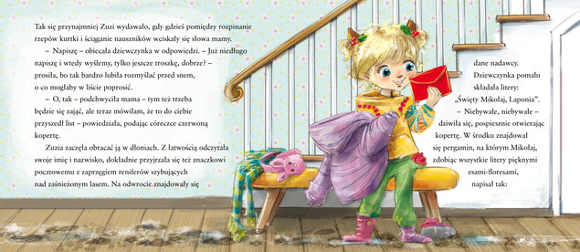 Zuzia i list od Świętego Mikołaja