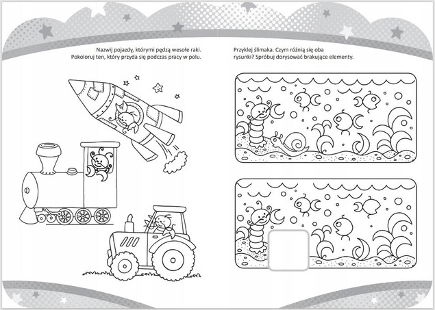 Zdolny 3-latek z naklejkami