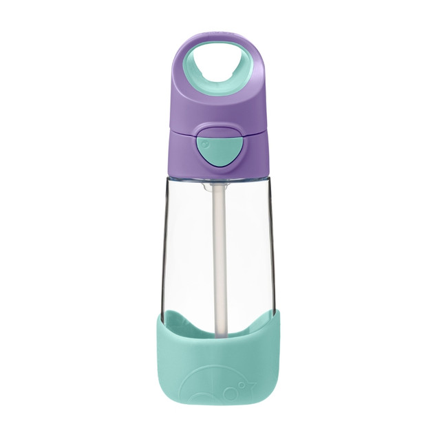 B.BOX Butelka Bidon Tritanowy FIOLETOWO BŁĘKITNA Lilac Pop 450 ml