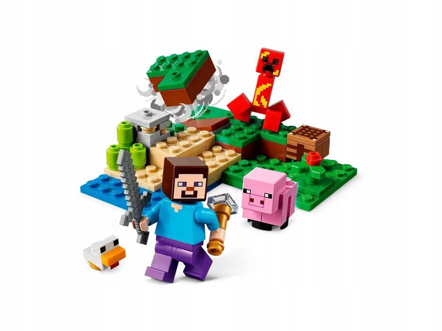 LEGO MINECRAFT Zasadzka Creepera 21177