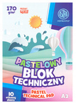 Blok Techniczny PASTELOWY Dla Dzieci Szkoła Plastyka A3 10k 170g Astra