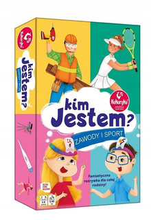 Kim jestem? Zawody i Sport Gra Rodzinna Kalambury 5+ Kukuryku