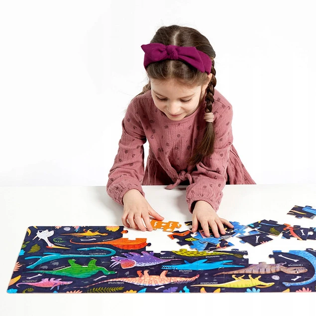 Puzzle Grrr Dinozaury CzuCzu ilustracje