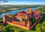 Puzzle 500 Układanka Polska MALBORK Zamek Widok Krajobraz 9+ Castorland