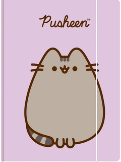 TECZKA Z GUMKĄ A4 300 g/m2 KOT PUSHEEN