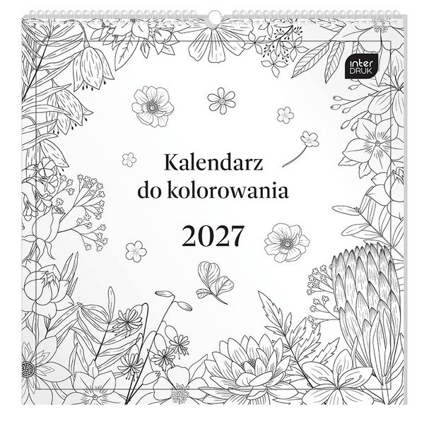 Kalendarz ścienny A4 2027