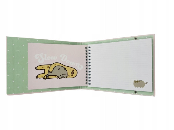 Pamiętnik Notes Z Gumką PUSHEEN Kot Kotek Na Gumkę A5 64k Majewski 61853