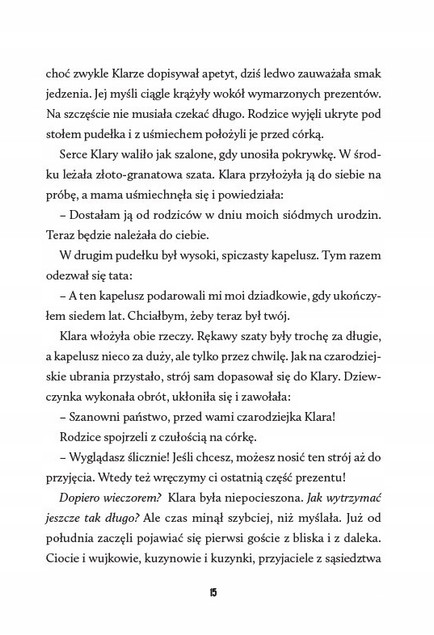 Niezwykły Prezent. Czary Klary Tom 1 Marta Dębowska