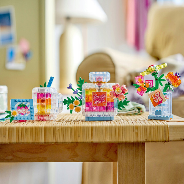 LEGO Creator 3w1 31383 Perfumy z Ozdobnymi Kwiatami Klocki 8+
