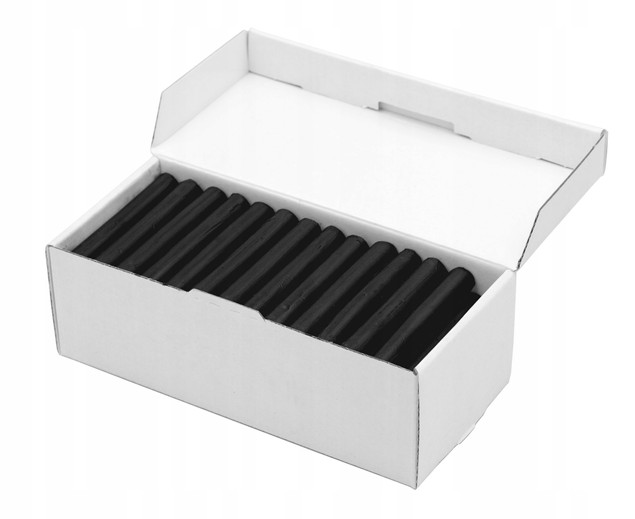 Plastelina 1 kg czarna luzem w laseczkach Mona