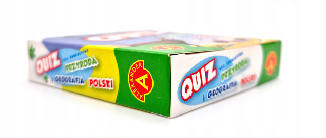 Gra planszowa Mikro Quiz Przyroda i geografia Polski Alexander