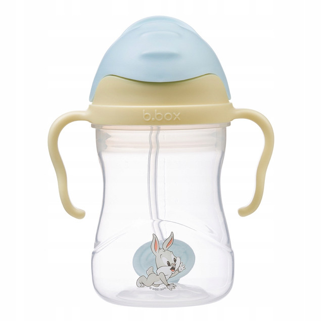 Bidon b.box Looney Tunes ze Słomką 240 ml – Kubek Niekapek dla Dzieci 6m+