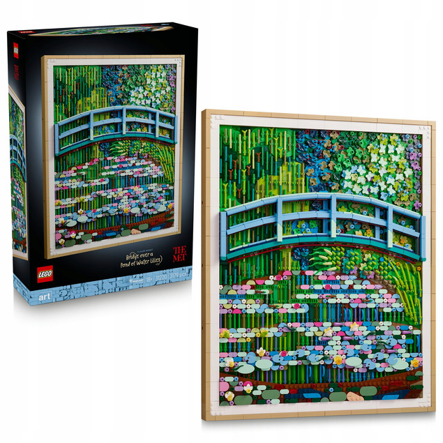 LEGO Art 31220 Claude Monet – Most nad Stawem z Liliami Wodnymi | Zestaw dla Dorosłych