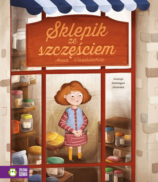Sklepik ze szczęściem Anna Paszkiewicz - Książka o emocjach