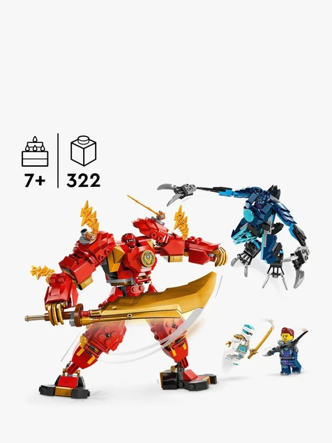 LEGO NINJAGO 71808 – mechy i opakowanie zestawu