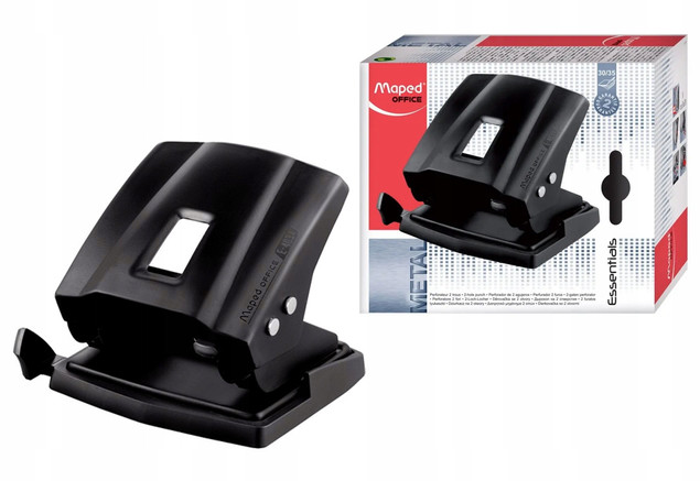 Dziurkacz Do Papieru Biurkowy Biurowy Maped Essentals Metal Do 35 Kartek