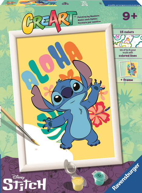 Malowanie po numerach CreArt Disney Stitch