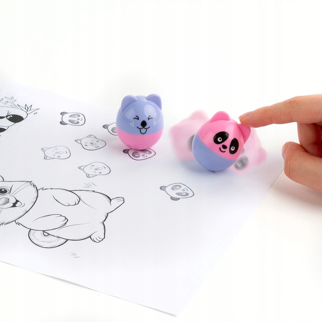 Stempelek wańka wstańka Panda Kuoka KIDEA