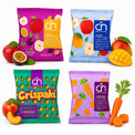 Crispy Natural MIX Smaków Chispy OWOCE WARZYWA Jabłko Marchew Marakuja x4