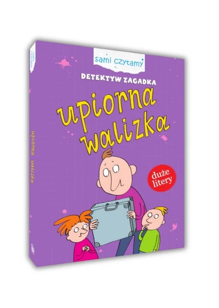 Sami czytamy. Detektyw Zagadka. Upiorna walizka Iwona Czarkowska - okładka