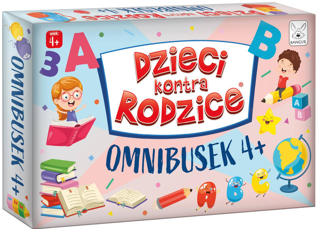 Omnibusek Zagadki Rysunkowe Dzieci Kontra Rodzice 4+