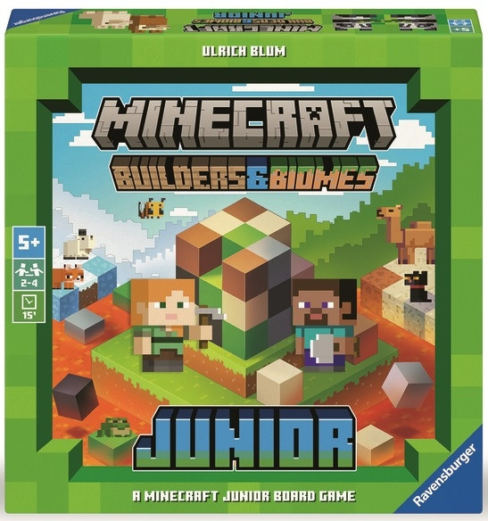 Ravensburger Minecraft: Budowniczy i Biomy Junior