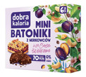 Dobra Kaloria Mini batoniki z nerkowców a la kruche ciasto ze śliwką 6 x 17