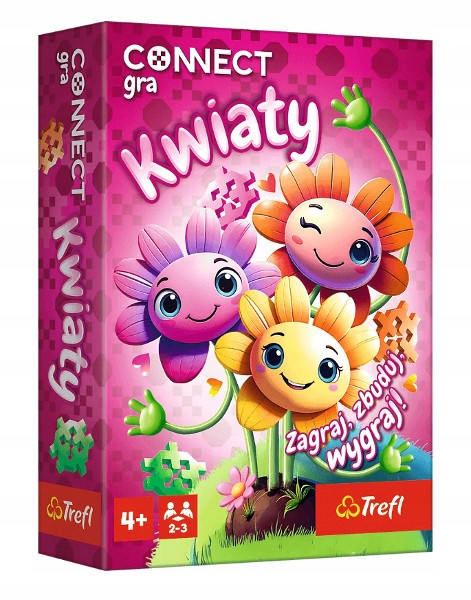 Gra planszowa Gra Connect Kwiaty Trefl