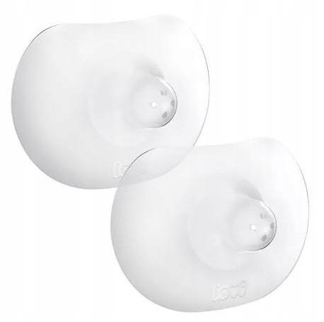 LOVI Silikonowe Osłonki na Piersi Skin Touch M/L (2 szt.) – Wsparcie w Karmieniu