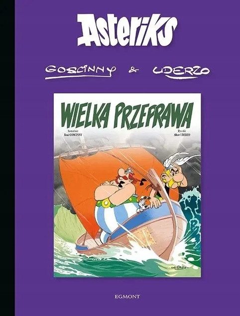 Asteriks Tom 22 Wielka przeprawa Albert Uderzo, Rene Goscinny