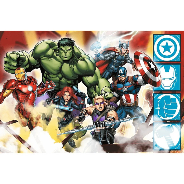 Trefl Puzzle PPK, Marvel 60 el. Razem silniejsi + kolekcjonerski plakat
