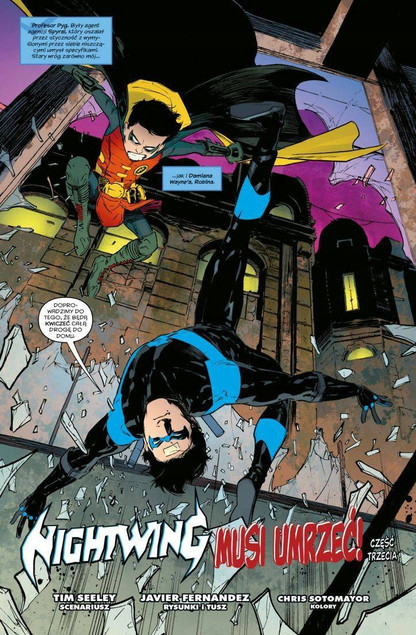 Nightwing Tom 3 Nightwing musi umrzeć Tim Seeley