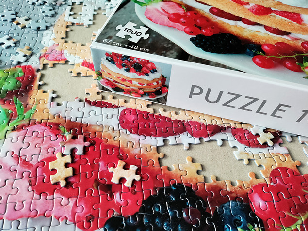 Puzzle Tactic 1000 elementów Midsommar Cake - Fiński Torcik